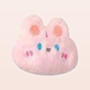 Pink Bunny Face